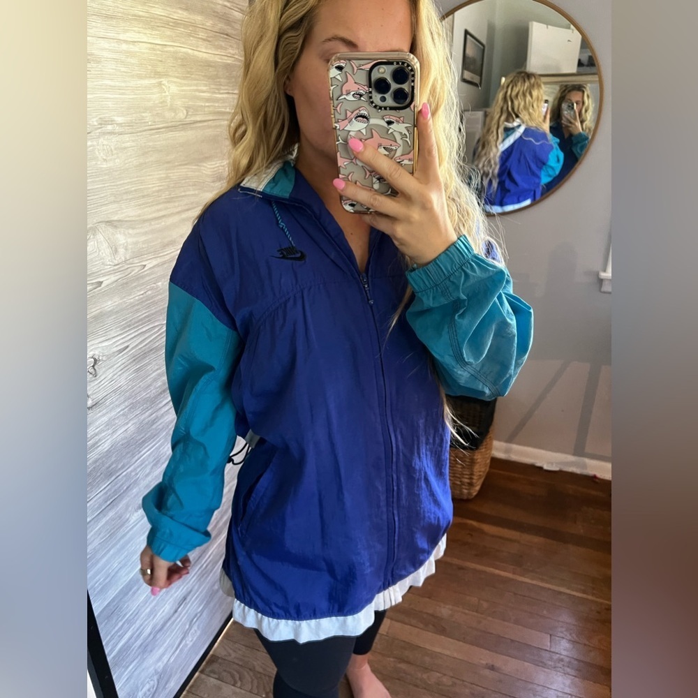 Nike Vintage Colorblock Jacket Large - Picture 4 of 13
